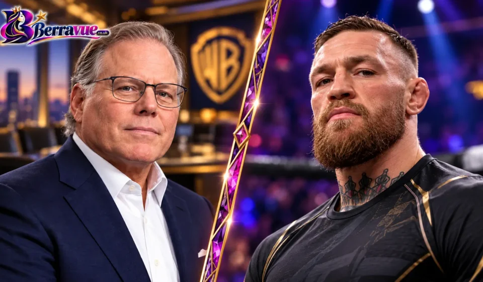 David Zaslav and Conor McGregor