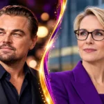 Leonardo DiCaprio and Emma Walmsley