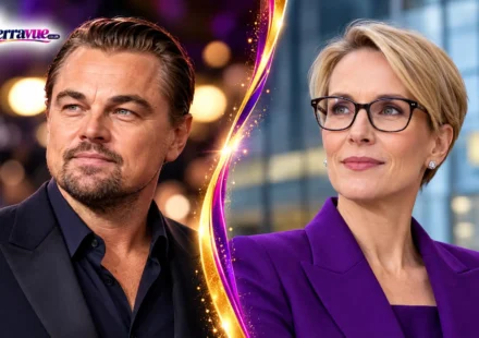 Leonardo DiCaprio and Emma Walmsley